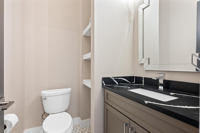 316 Duckhorn Pass, Austin, TX 78738 - bathroom with toilet and vanity