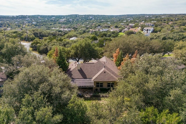 10033 Longhorn Skwy, Dripping Springs, TX 78620 - aerial view of property and surrounding area