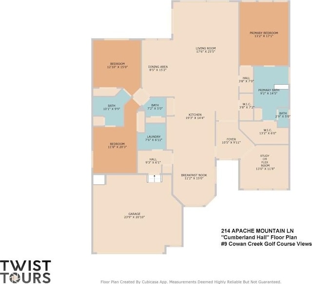 214 Apache Mountain Ln, Georgetown, TX 78633 - view of layout
