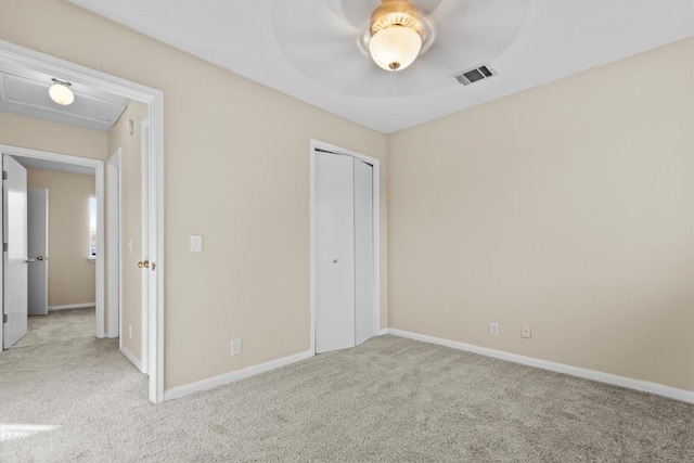 3609 Mims Cv, Austin, TX 78725 - unfurnished bedroom with carpet, a closet, and a ceiling fan