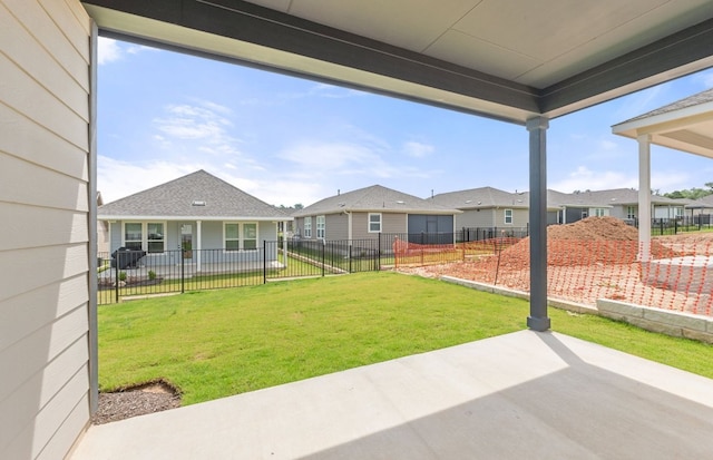 121 Crossbar St, Georgetown, TX 78633 - view of yard featuring a residential view and a patio area