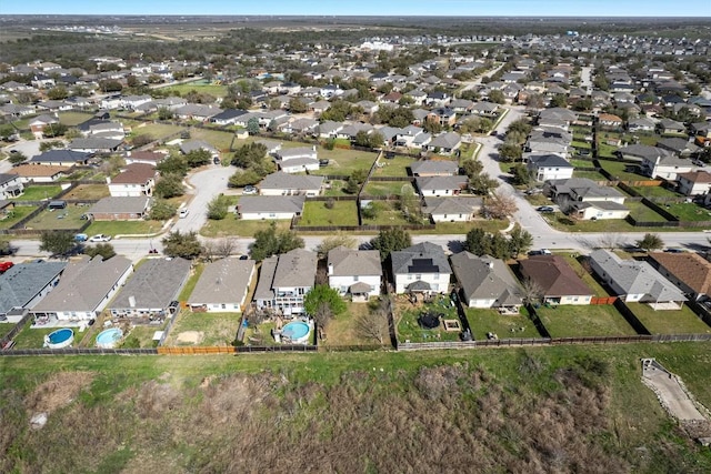 18037 Basket Flower Bnd, Elgin, TX 78621 - aerial view of property and surrounding area with nearby suburban area
