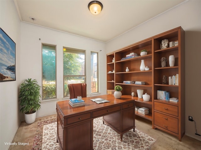 670 Landon Samuel Loop, Pflugerville, TX 78660 - office area with baseboards