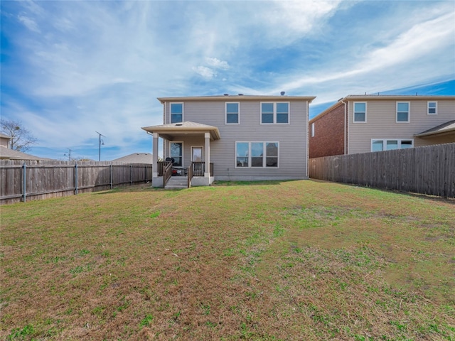 670 Landon Samuel Loop, Pflugerville, TX 78660 - back of property featuring a fenced backyard