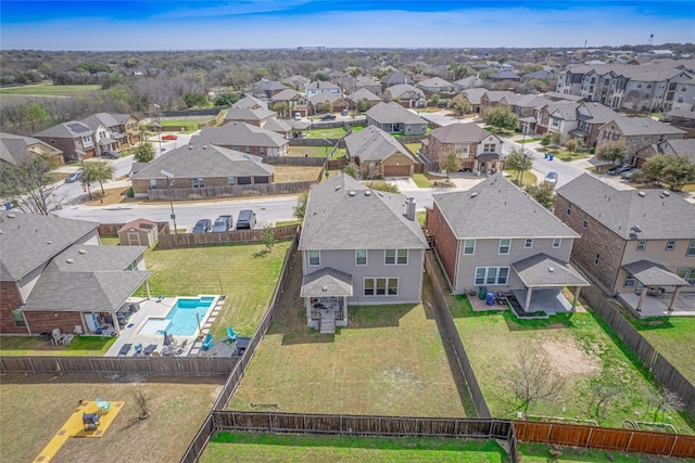 670 Landon Samuel Loop, Pflugerville, TX 78660 - aerial view of residential area with a pool