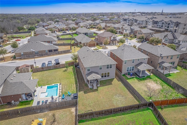 670 Landon Samuel Loop, Pflugerville, TX 78660 - aerial view of residential area featuring a pool