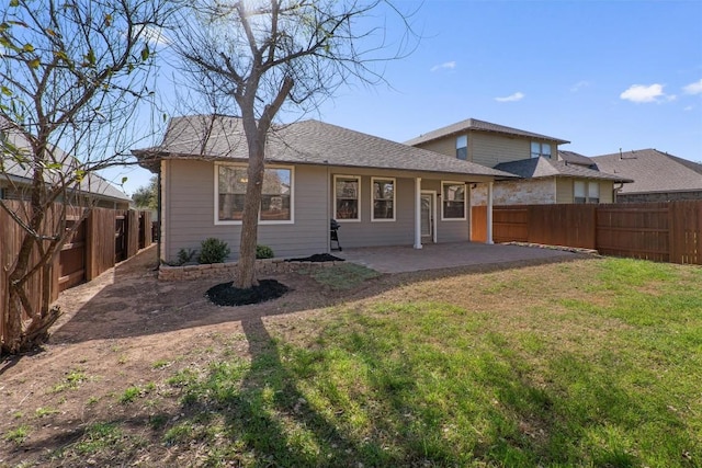 4706 Madrid Dr, Georgetown, TX 78628 - back of property featuring a patio