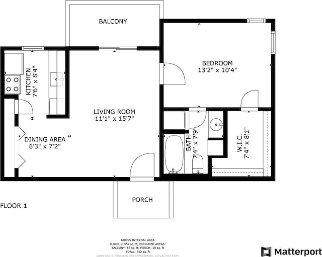 6903 Deatonhill Dr Unit 2, Austin, TX 78745 - view of floor plan / room layout