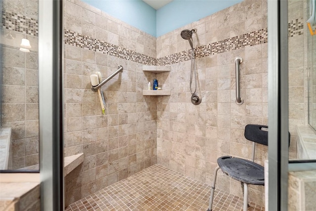 149 Colovista Dr, Bastrop, TX 78602 - full bath with a stall shower