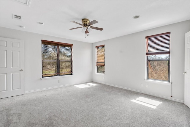149 Colovista Dr, Bastrop, TX 78602 - carpeted empty room featuring ceiling fan and baseboards