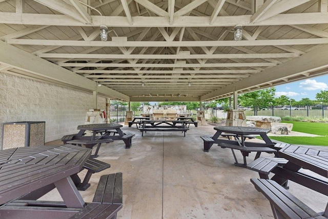 2812 Prosperity, Leander, TX 78641 - view of patio / terrace featuring outdoor dining space