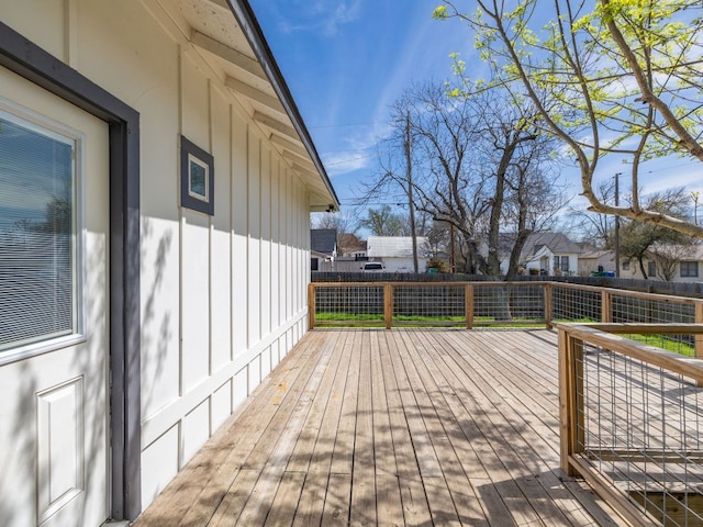 1401 W 7th St, Taylor, TX 76574 - deck featuring a residential view