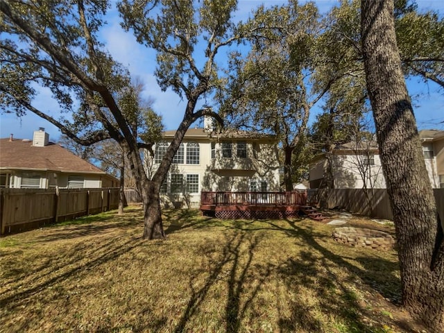 2119 Simbrah Dr, Cedar Park, TX 78613 - rear view of house with a deck
