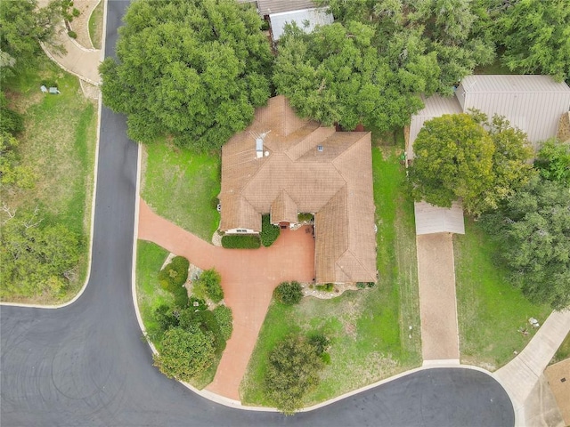 201 Lasso, Horseshoe Bay, TX 78657 - aerial view of property and surrounding area