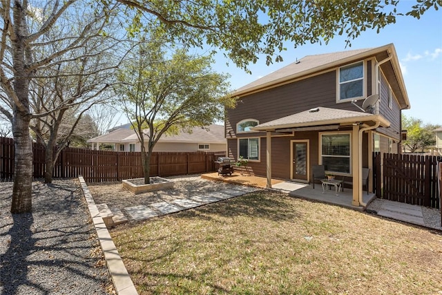 9209 Sweetgum Dr Unit 153, Austin, TX 78748 - rear view of property with a patio area