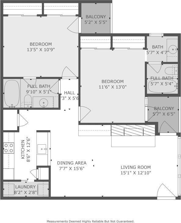 807 W 25th St Unit 307, Austin, TX 78705 - property floor plan