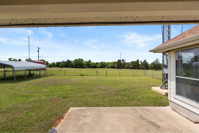 341 Brown Rd, Mcdade, TX 78650 - view of yard with fence