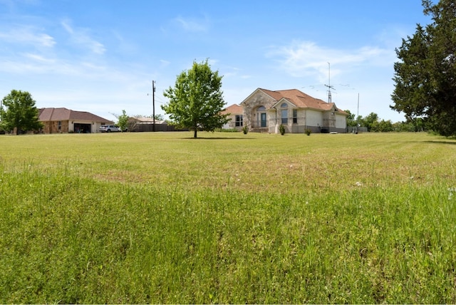 341 Brown Rd, Mcdade, TX 78650 - view of yard