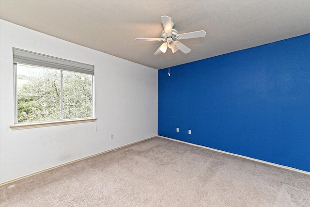 4437 Chickasaw Ct, Austin, TX 78749 - unfurnished room with carpet floors and a ceiling fan