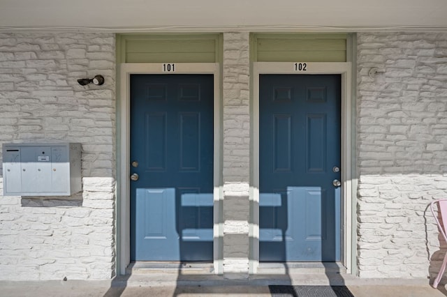 view of property entrance