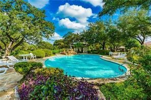 3379 S El Dorado, Lakeway, TX 78734 - outdoor pool with a patio area