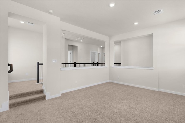 2705 Sage Ranch Dr Unit 26, Leander, TX 78641 - carpeted empty room featuring recessed lighting, a smoke detector, and baseboards