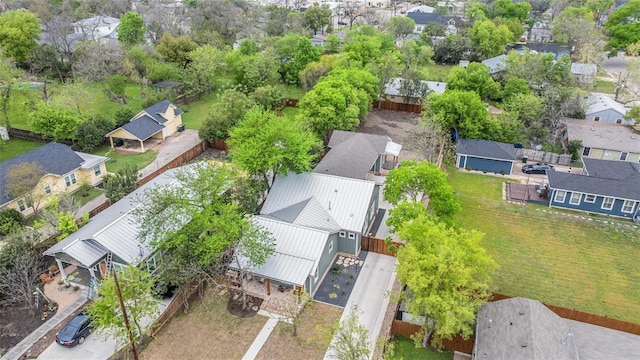 703 E 15th St, Georgetown, TX 78626 - aerial perspective of suburban area