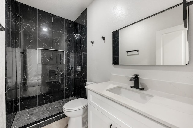195 Bianca Cir, Del Valle, TX 78617 - full bath featuring vanity and a marble finish shower