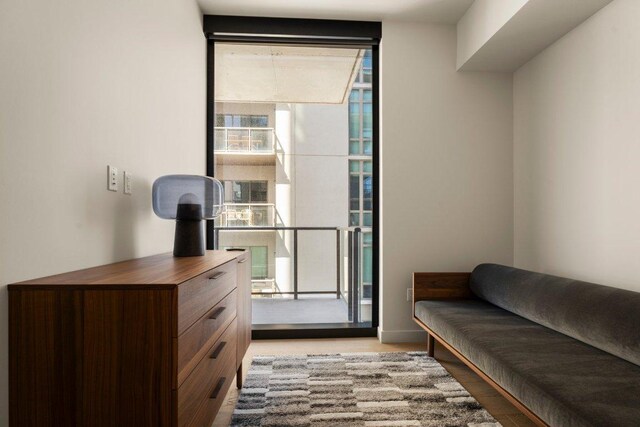 44 E Ave Unit 2601, Austin, TX 78701 - sitting room featuring expansive windows