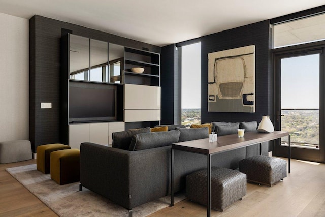 44 E Ave Unit 2601, Austin, TX 78701 - building lobby featuring expansive windows