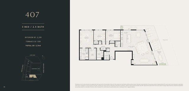 2209 S 1st St Unit 407, Austin, TX 78704 - view of property floor plan