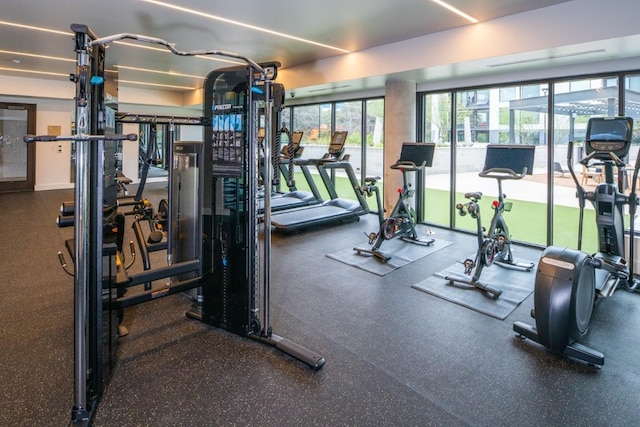 2209 S 1st St Unit 407, Austin, TX 78704 - view of exercise room