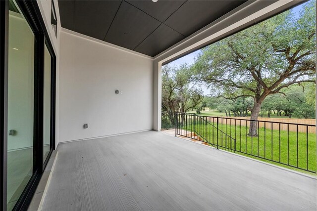 1304 Novara Trl, Leander, TX 78641 - wooden terrace featuring a lawn