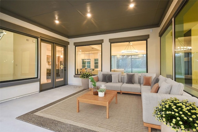10928 Seawall Dr, Austin, TX 78737 - view of patio with outdoor lounge area