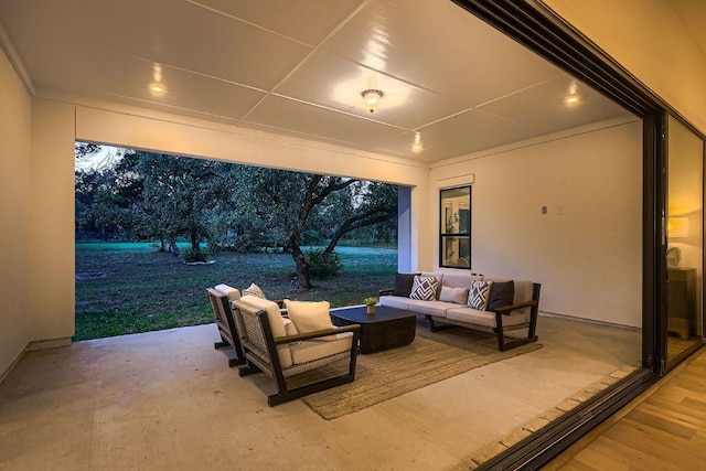 10928 Seawall Dr, Austin, TX 78737 - view of patio / terrace with outdoor lounge area