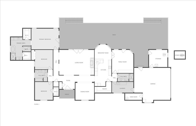 13601 Lone Rider Trl, Austin, TX 78738 - view of property floor plan