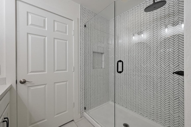 7004 Ashen Ln, Austin, TX 78747 - full bath with vanity and a stall shower