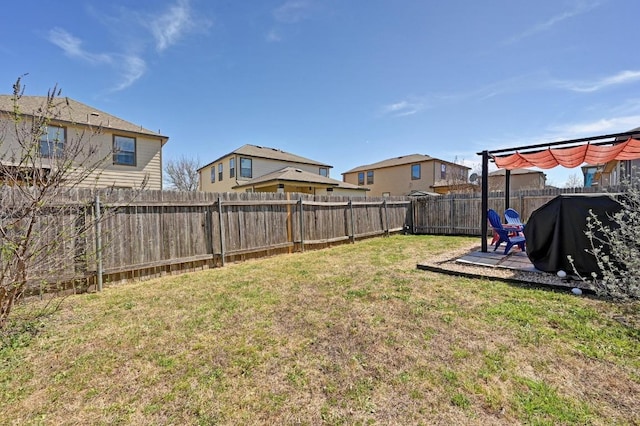 7004 Ashen Ln, Austin, TX 78747 - fenced backyard with a residential view