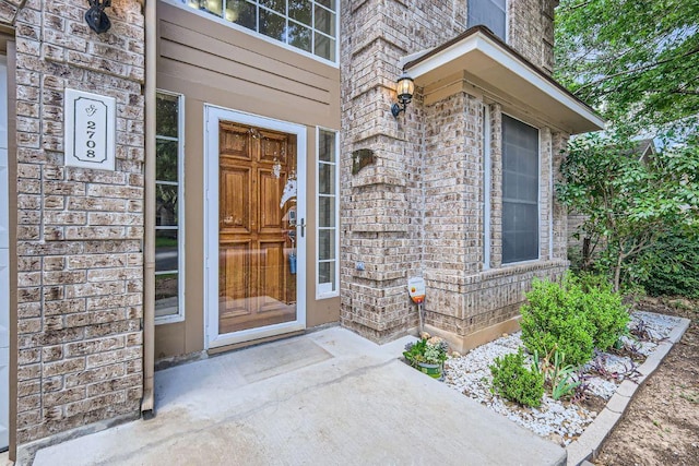 2708 Winding Brook Dr, Austin, TX 78748 - view of exterior entry with brick siding and stone siding