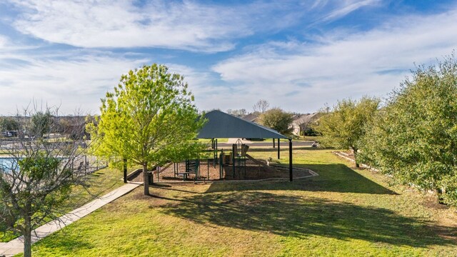 464 Evening Star, Kyle, TX 78640 - view of green lawn