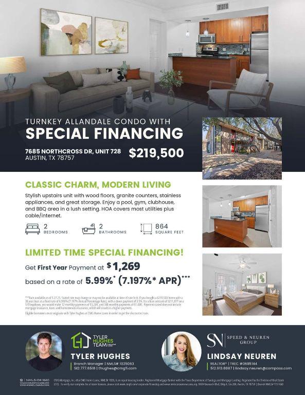 7685 Northcross Dr Unit 728, Austin, TX 78757 - view of a document with a collage of images