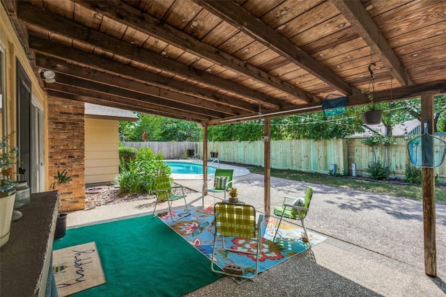 10116 Willfield Dr, Austin, TX 78753 - fenced backyard with a patio area