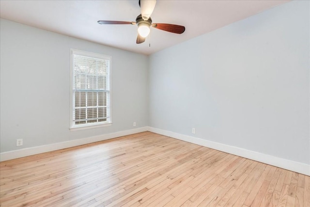 203 Ben Howell Dr, Austin, TX 78704 - unfurnished room featuring hardwood / wood-style floors and a ceiling fan