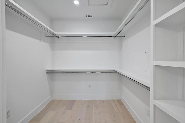 4703 Mount Vernon Dr Unit 1, Austin, TX 78745 - spacious closet with light wood-style flooring