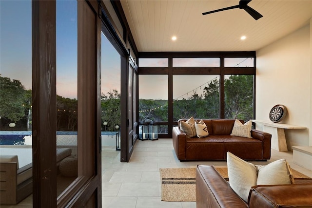 4401 Amarra Dr Unit 14, Austin, TX 78735 - view of sunroom / solarium