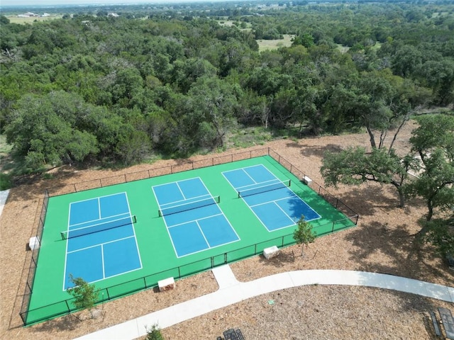 2456 Walking Y Rd, Georgetown, TX 78633 - drone / aerial view of a heavily wooded area