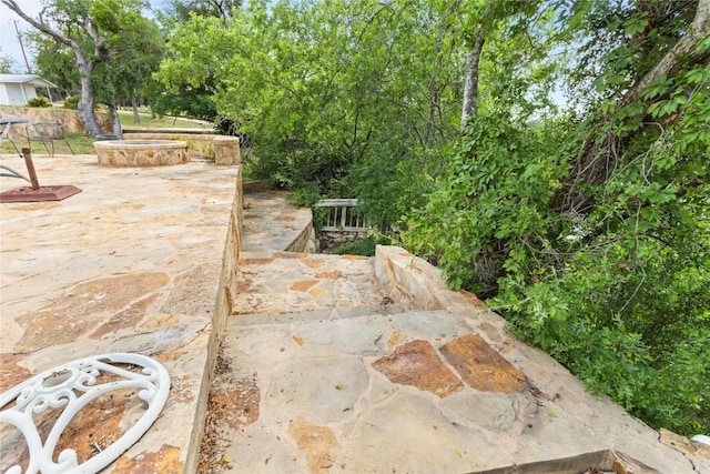 25421 Pedernales Point Dr, Spicewood, TX 78669 - view of patio / terrace