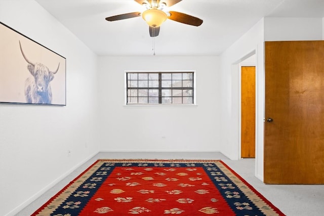 2301 Lawnmont Ave Apt 1, Austin, TX 78756 - unfurnished room featuring a ceiling fan and carpet flooring