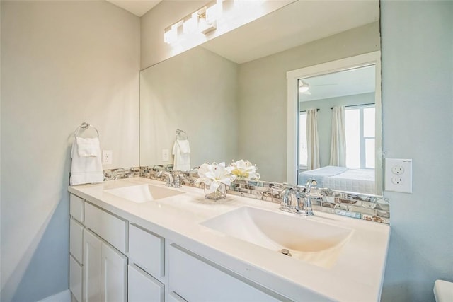 402 Irma Dr Unit B, Austin, TX 78752 - bathroom with double vanity