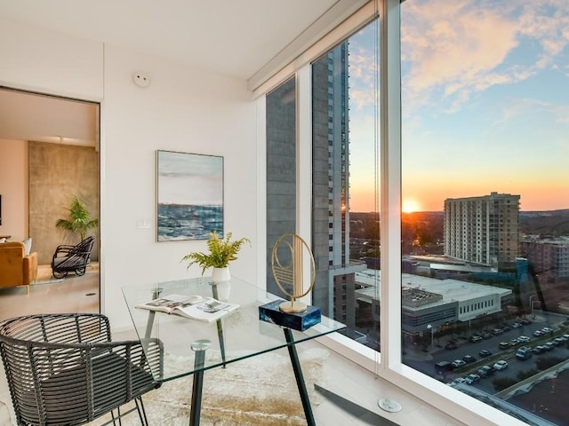 301 W Ave Unit 1301, Austin, TX 78701 - office area with a view of city